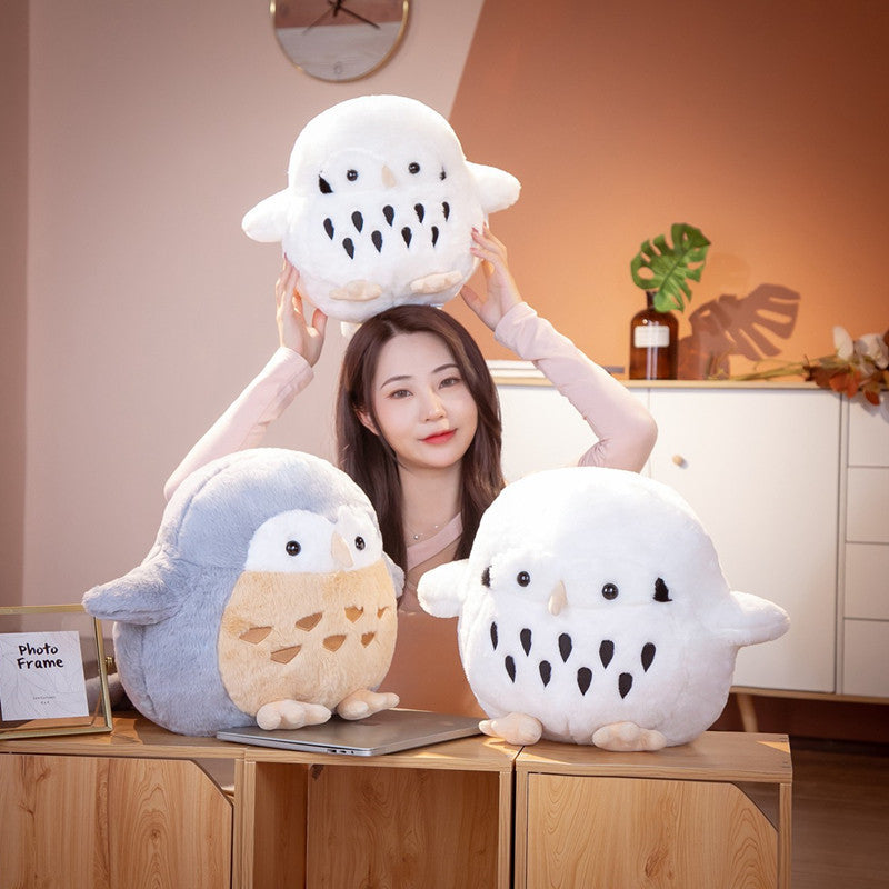 Cute Round Owl Doll Plush Toy Gift | Magic Stories