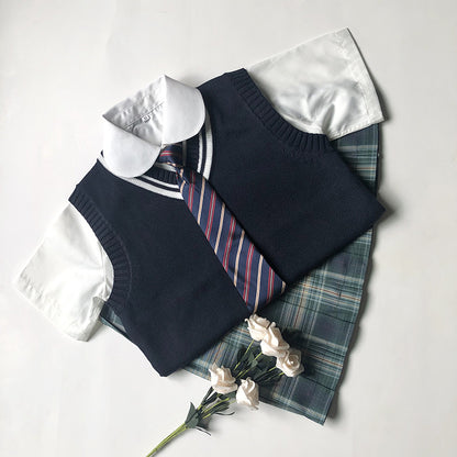 School Uniform Sweater Vest Performance Costume — scale reference