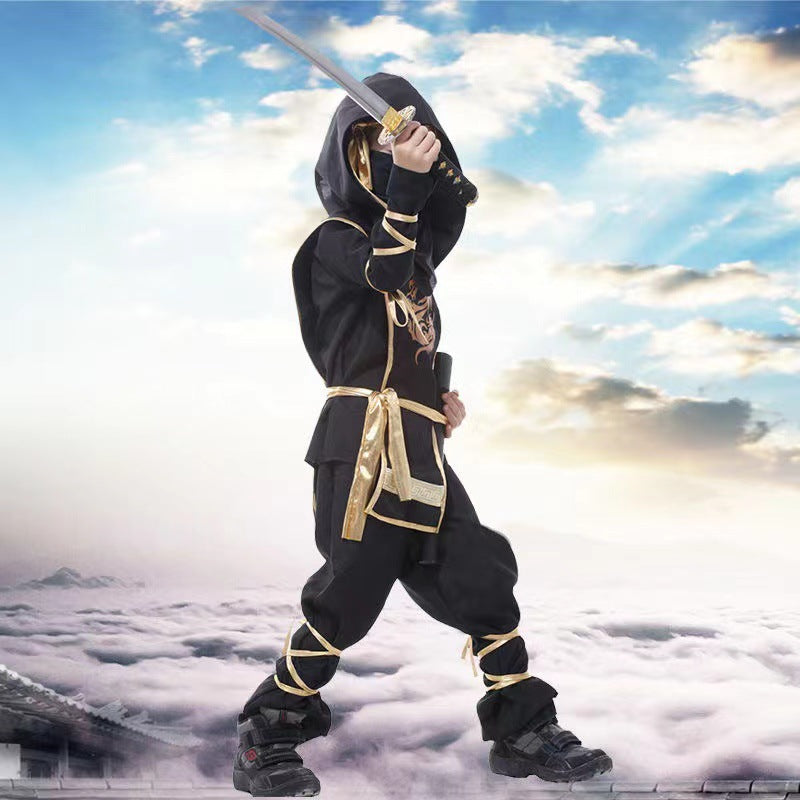 Halloween Children's Performance Costume Cosplay Anime Character Costume — back view
