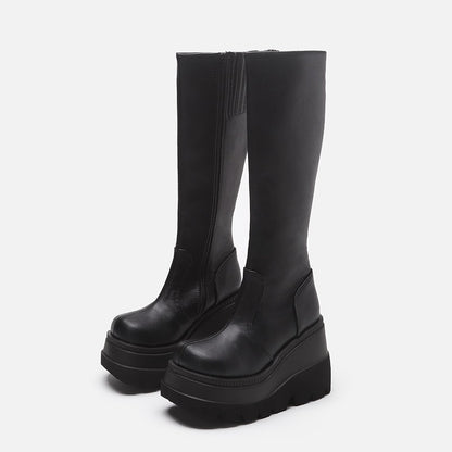 Gothic Platform Boots Biker Boots | Magic Stories