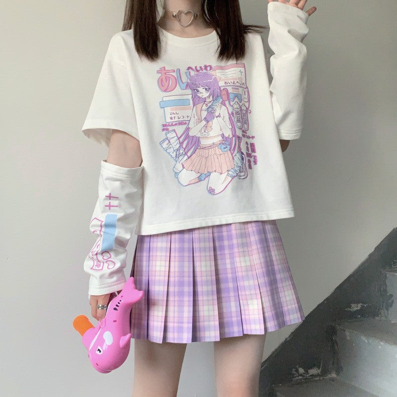 Ladies T Shirt Streetwear Top Style Gothic | Magic Stories