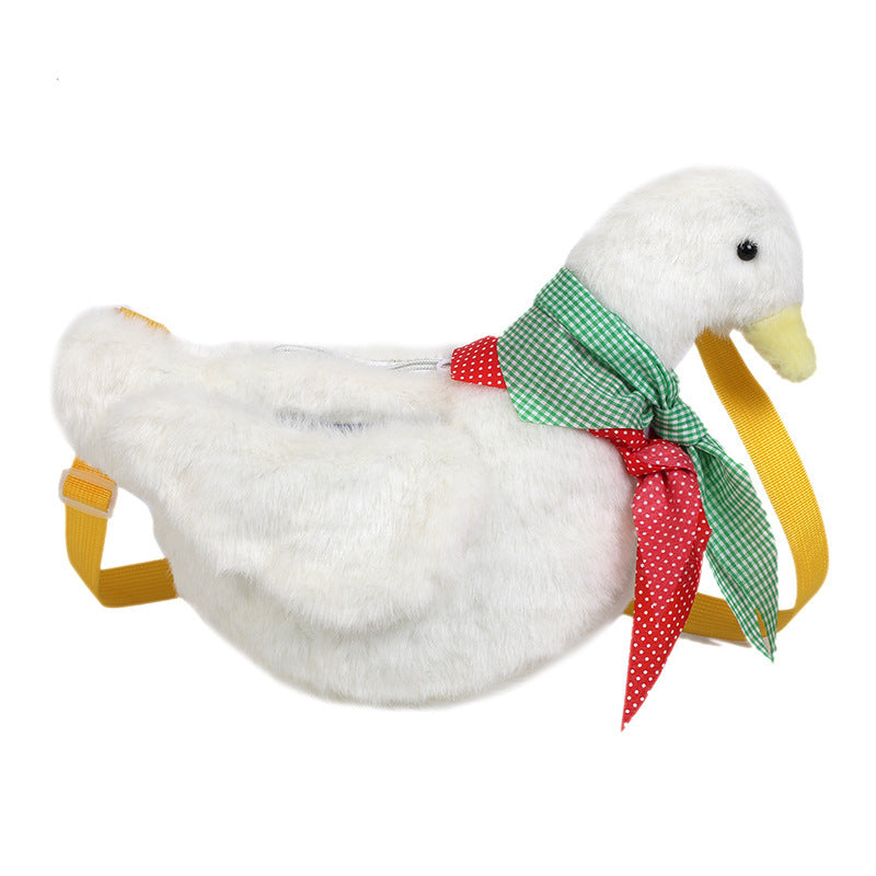 Plush duck shoulder bag | Magic Stories