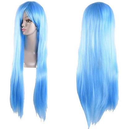 Anime wig, long straight hair — scale reference