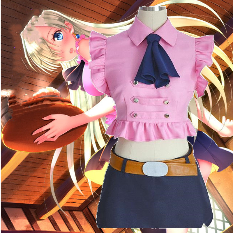Elizabeth cosplay costume — scale reference