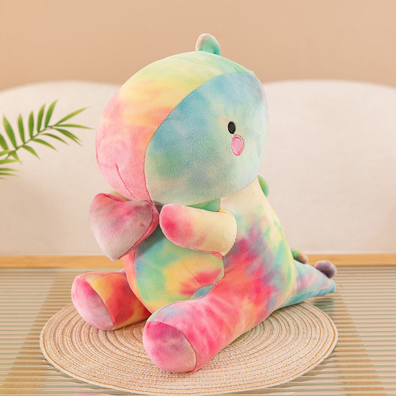Dinosaur Plush Toy Girl Heart Pillow Doll | Magic Stories