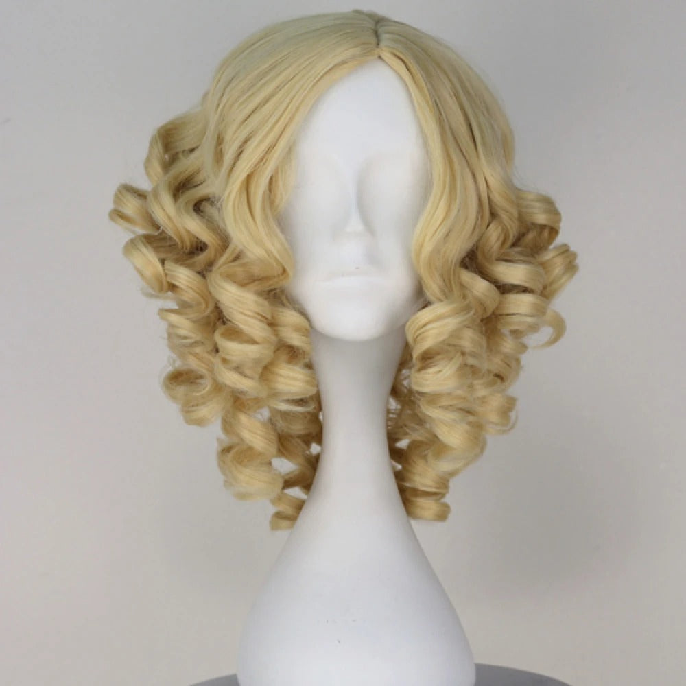 Godmother Cosplay Anime Wig Prom Nightclub Wig — side view