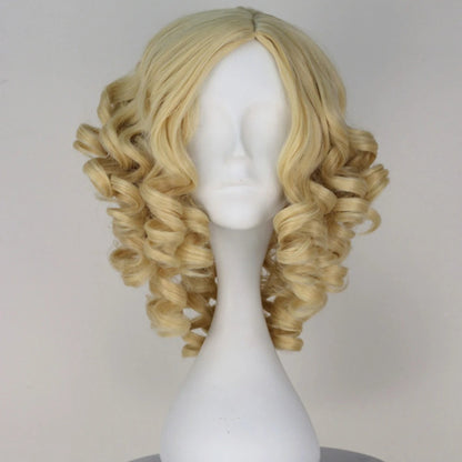 Godmother Cosplay Anime Wig Prom Nightclub Wig — side view
