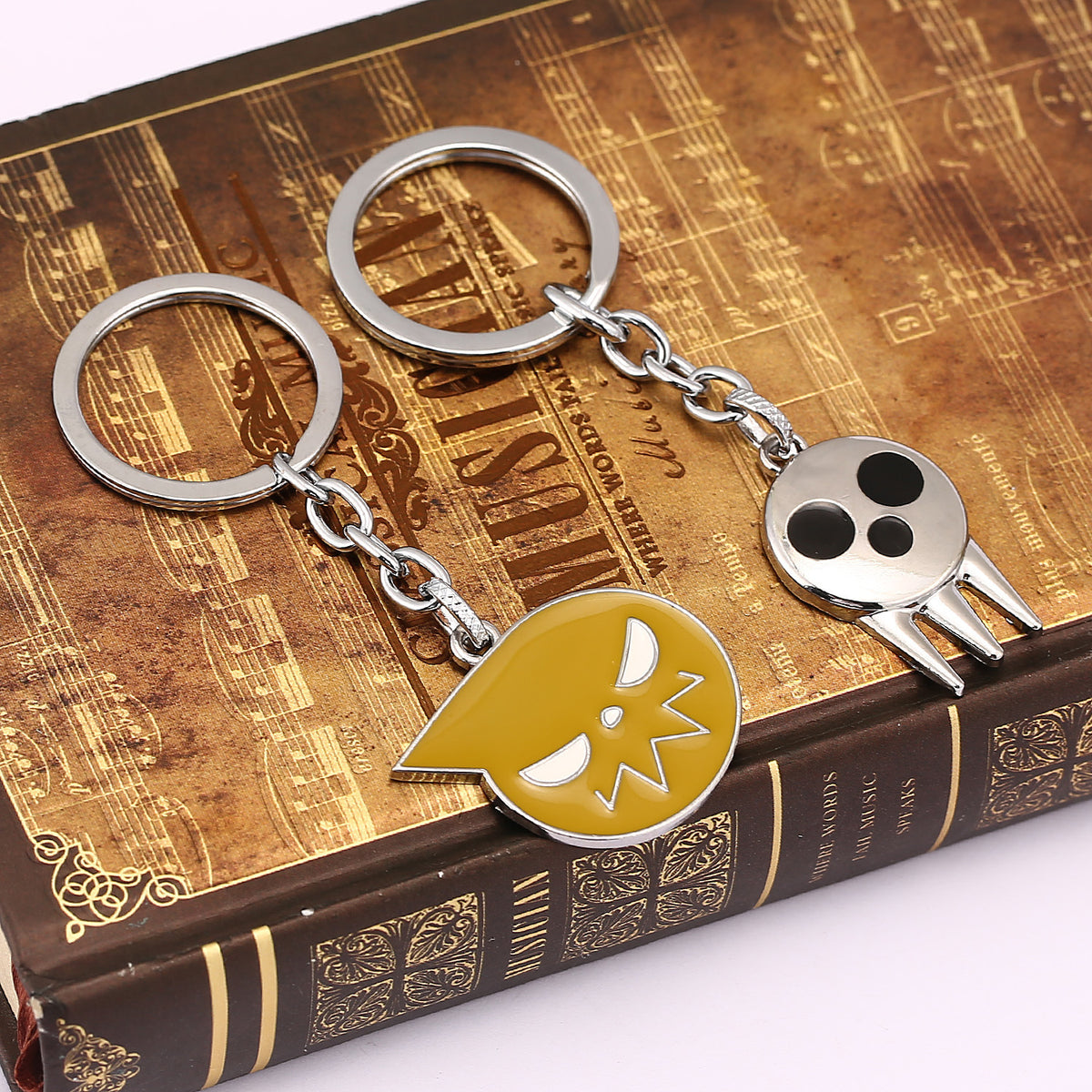Anime Ornament Keychain Unisex Metal | Magic Stories