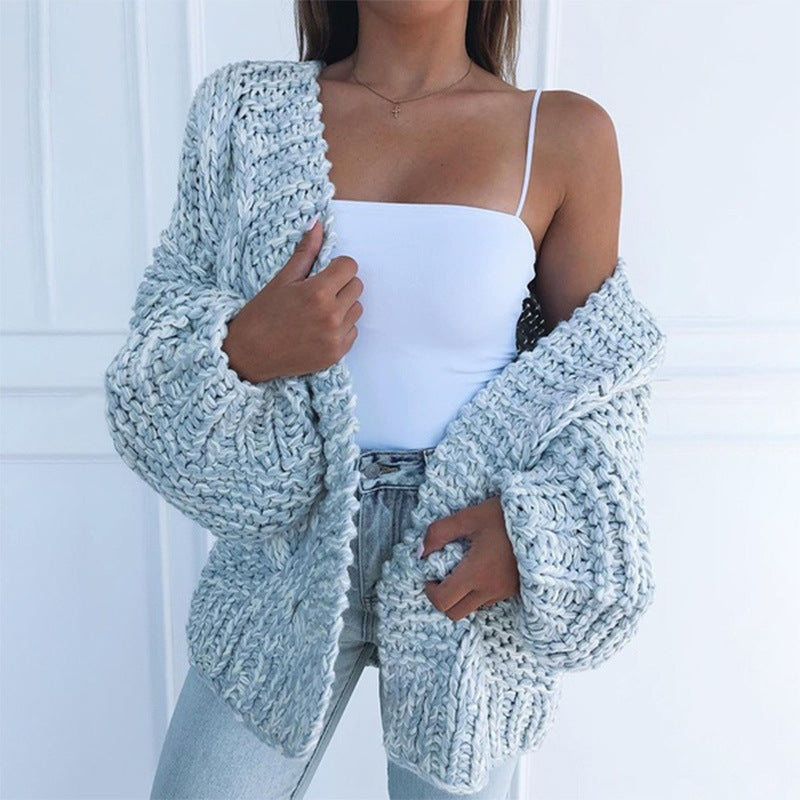 Cardigan bat shirt sweater women plush | Magic Stories