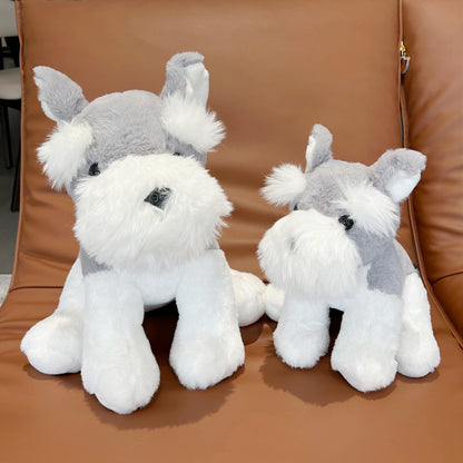 Cute Schnauzer Plush Toy Dog Doll | Magic Stories