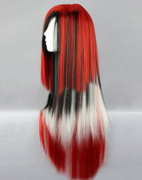 Multicolor Japanese Harajuku Style Super Cute Lolita Lolita Wig 286C — back view