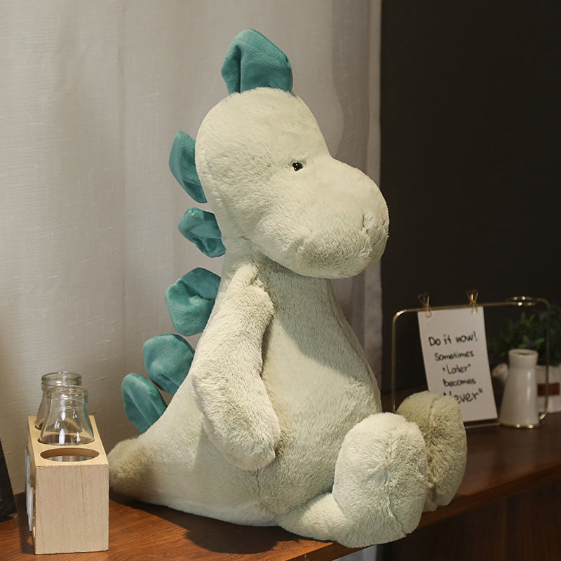 Green Dinosaur Teddy Soft Stuffed Plush Toy | Magic Stories
