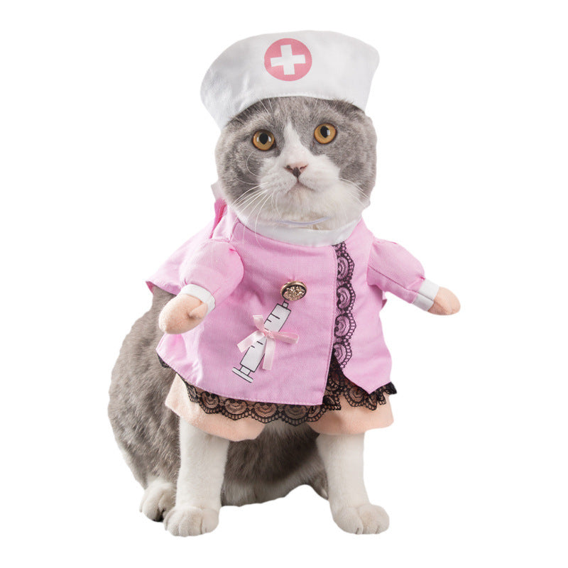 Spring and autumn pet cat costume | Magic Stories