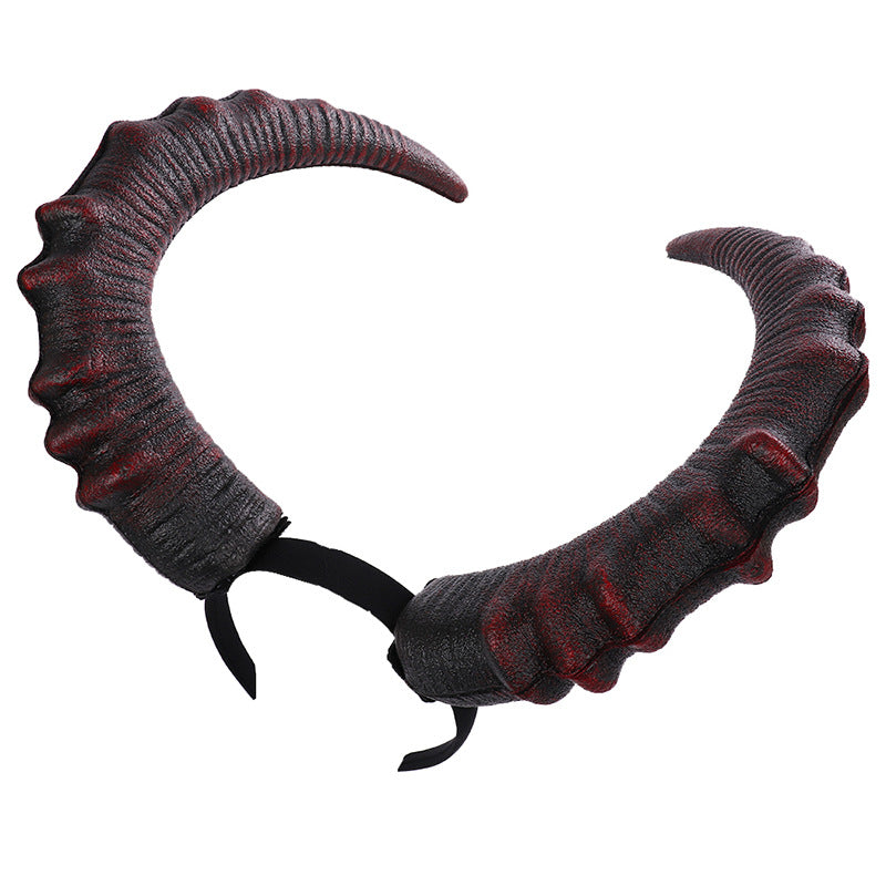 Party Decoration Devil Horns Headdress Ghost Festival Ball Head