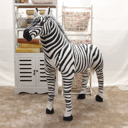 Simulation station version of zebra plush | Magic Stories