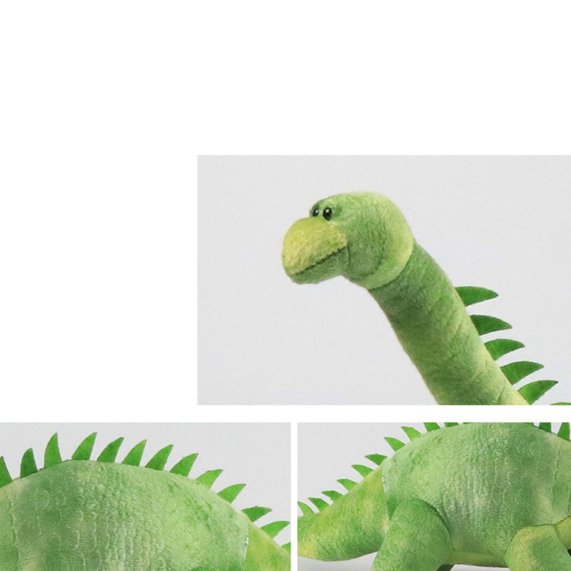 Cute dinosaur doll plush toy — back view