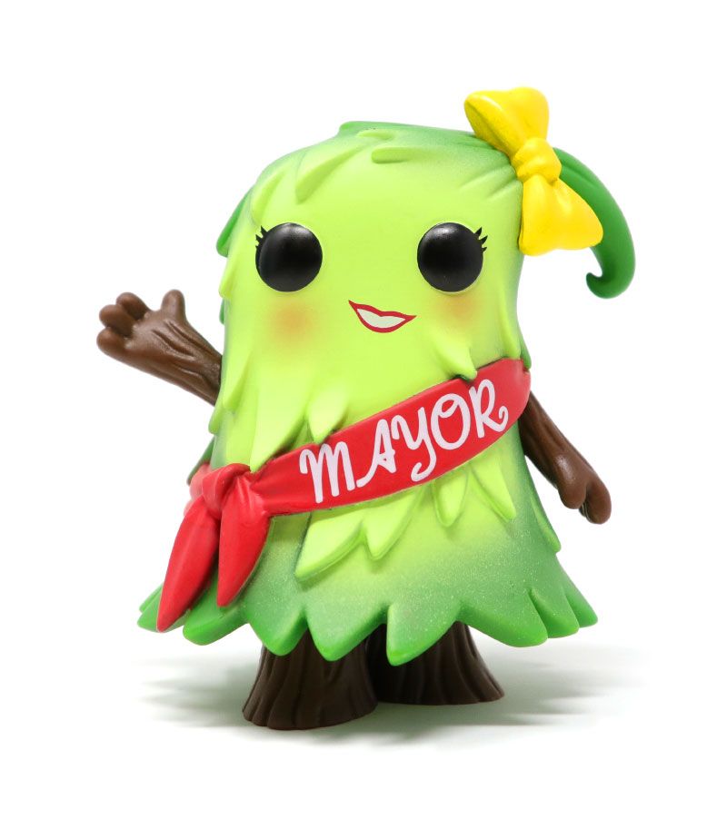 Funko Pop Town Holiday Patty Noble — side view