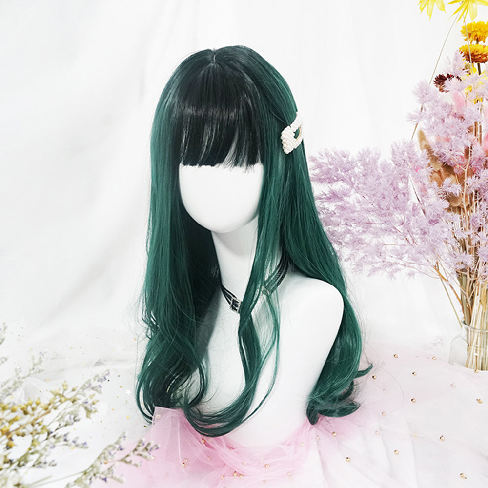 Soft girl girl Mori Lolita wig — side view