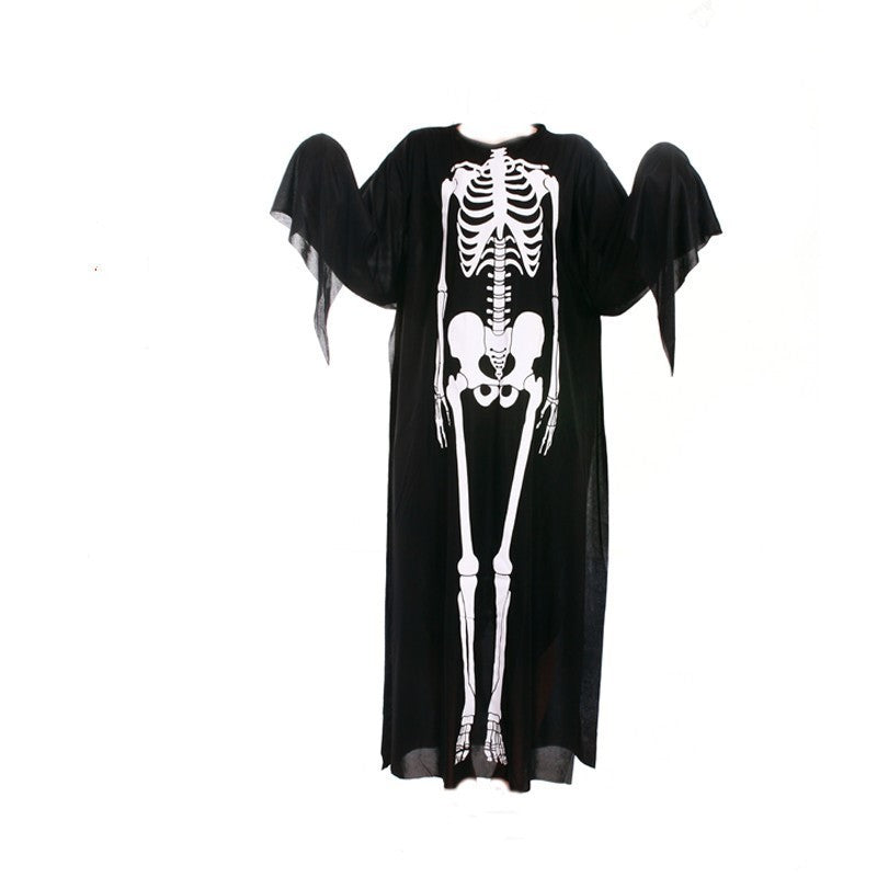 Skeleton Ghost Halloween Costume — scale reference