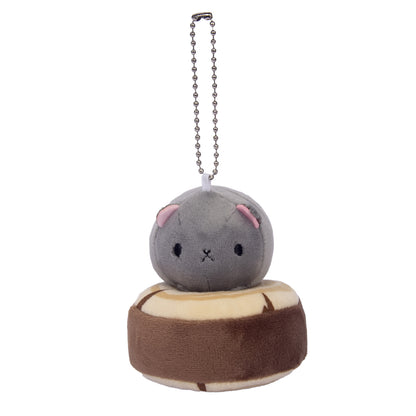 Cartoon Girlish Cat Plush Toy Plush Doll Keychain Pendant — packaging