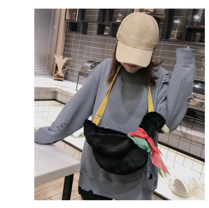 Plush duck shoulder bag | Magic Stories