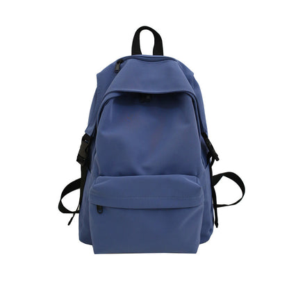 Schoolbag Korean Harajuku Ulzzang Large Capacity High School Backpack Female College Student Simple Backpack — side view