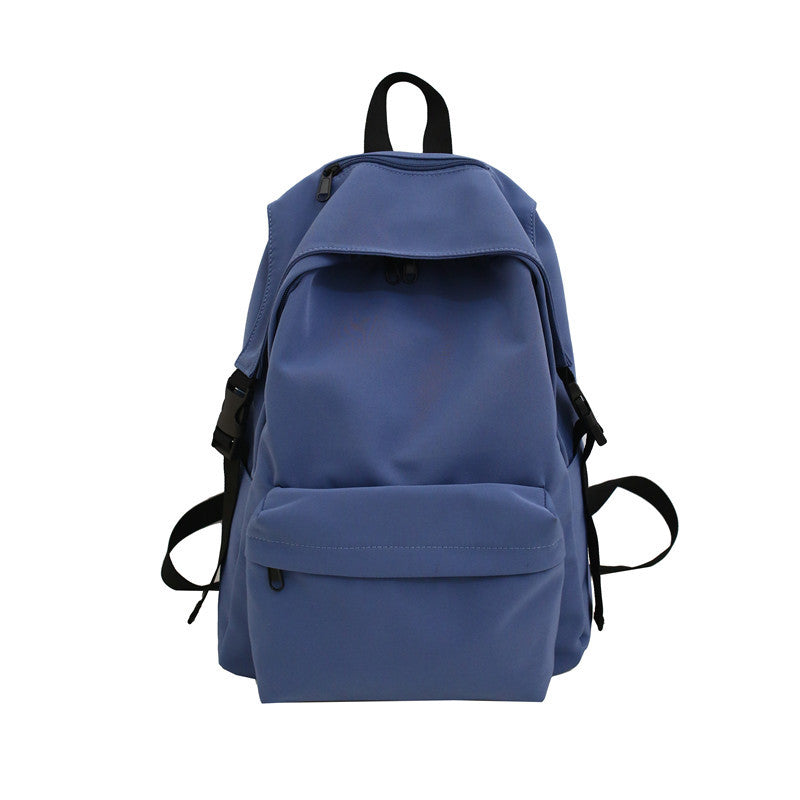 Schoolbag Korean Harajuku Ulzzang Large Capacity High School Backpack Female College Student Simple Backpack — side view