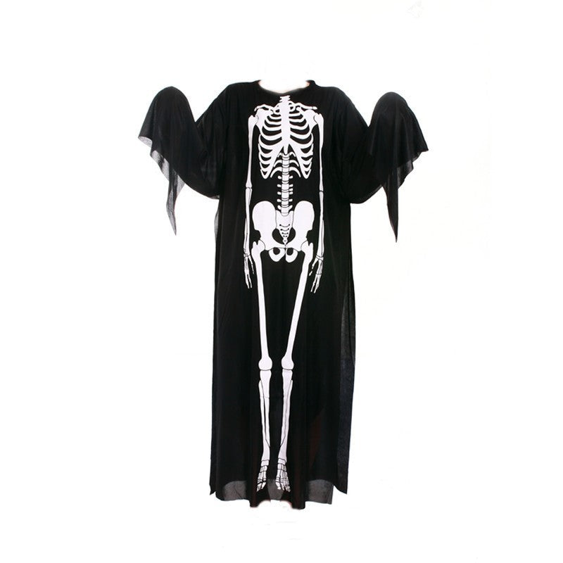 Skeleton Ghost Halloween Costume — back view