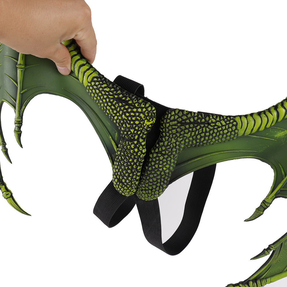 Children Costume Devil Dragon Wings — side view
