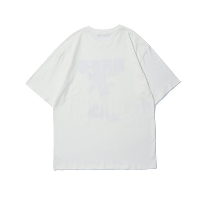 Men's Anime Print Short-sleeved T-shirt — detail