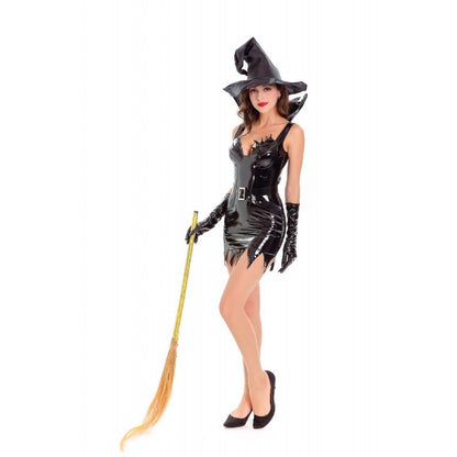 Witch cosplay costume — back view