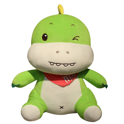 Dinosaur doll cute plush toys — back view