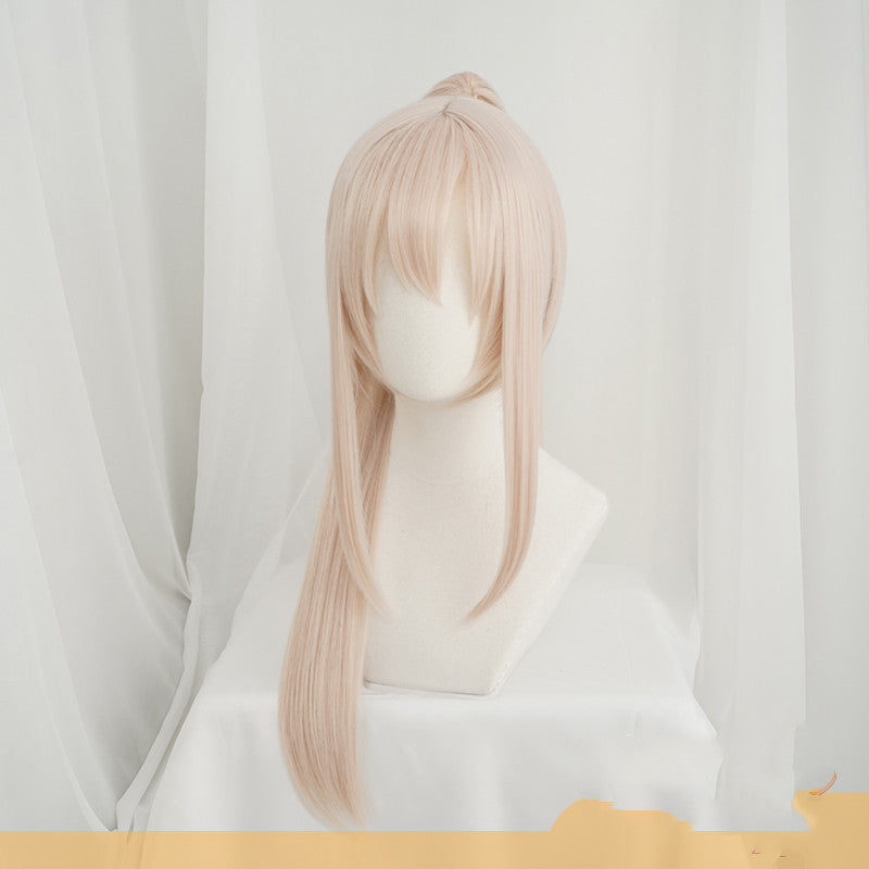 Lingbo cos pomelo transforms cosplay wig — detail