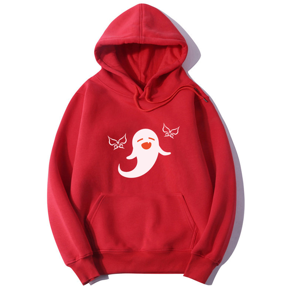 Cartoon Anime Hooded Sweatshirt — scale reference