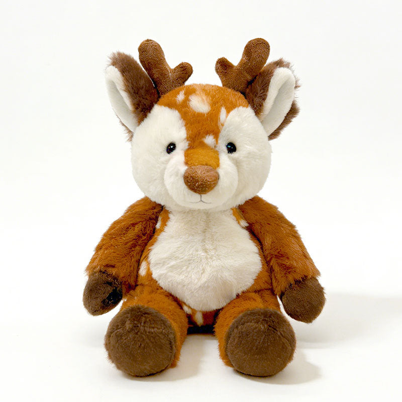 Long-legged Seated Giraffe Plush Toy, Red | Magic Stories