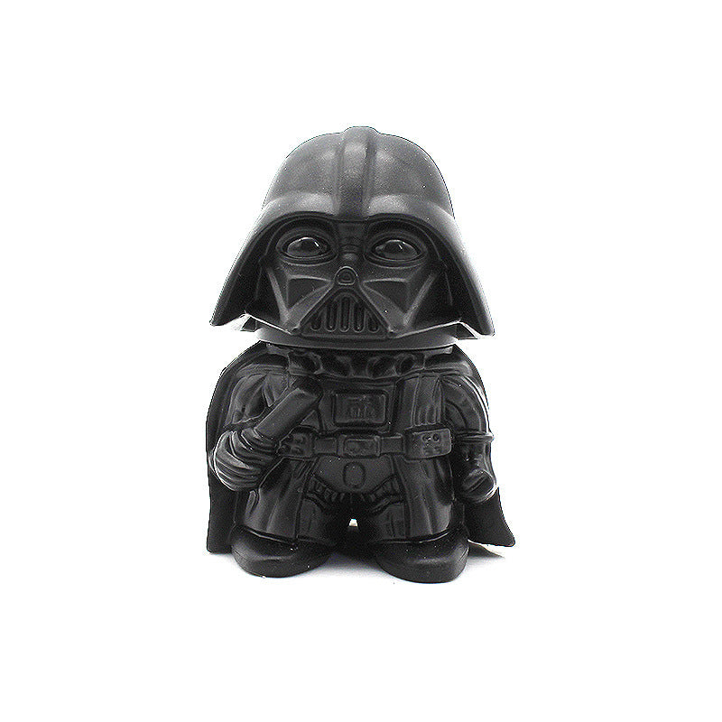 Black Warrior Figure (Star Wars) — side view