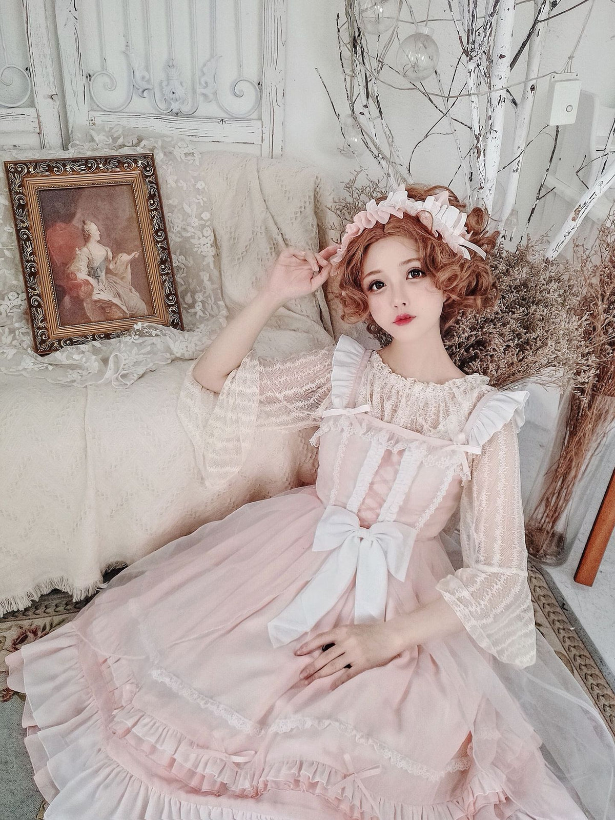 Lolita sweet camisole dress — side view