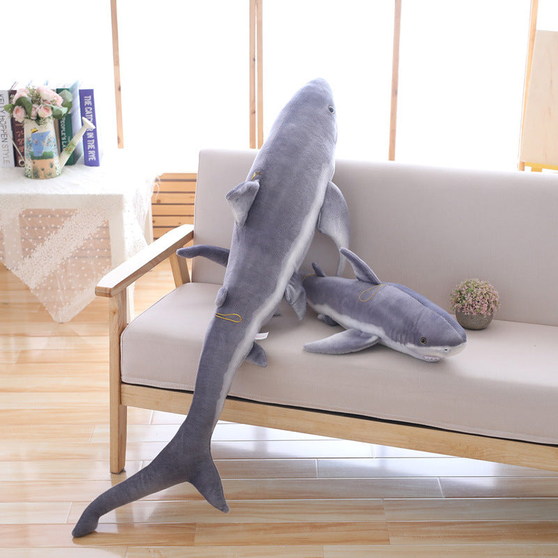 Simulation Children's Shark Plush Toy — detail