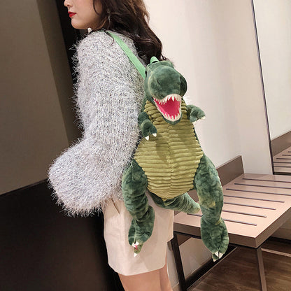 Cartoon Big Dinosaur Plush Toy Backpack | Magic Stories