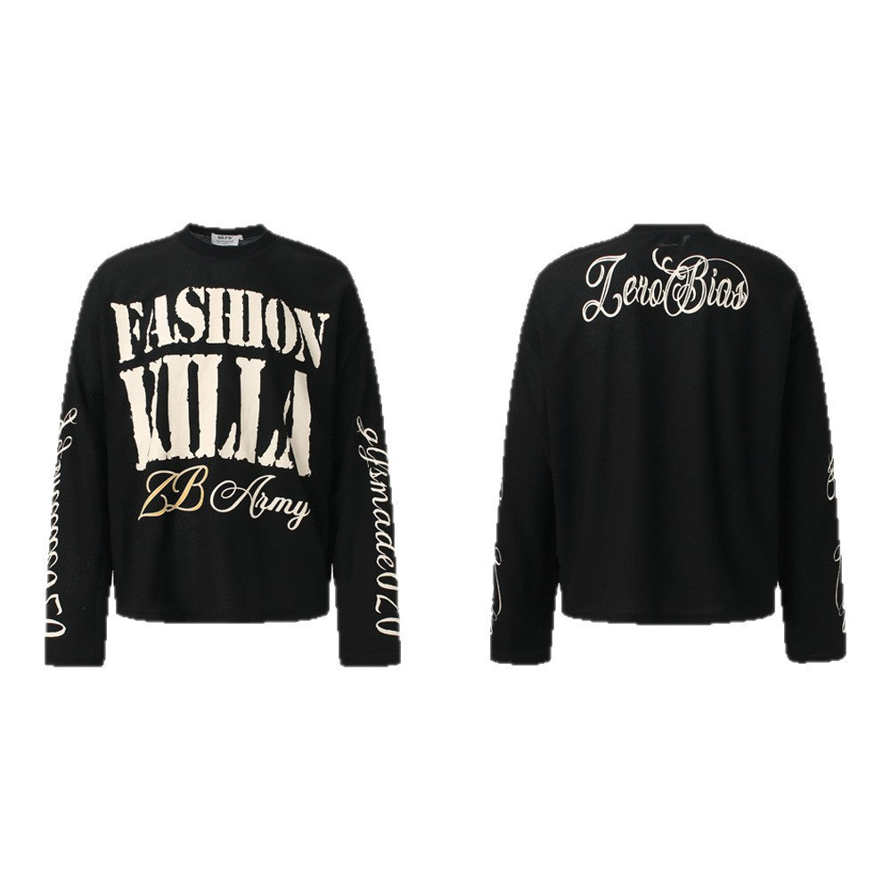 Gothic-style Streetwear Mens Long-sleeve | Magic Stories