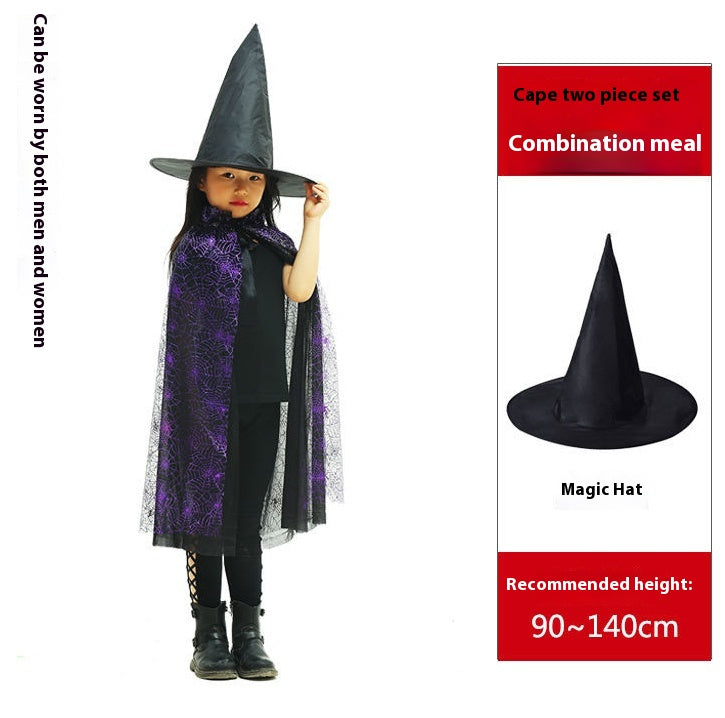 Halloween costume woman magic witch party dress — back view