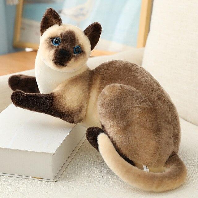 Cat Plush Toys — back view