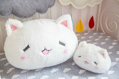 White Rabbit Plush Toy Stuffed Cute Bunny Toy Home Decor Bunny Pillow Spherical Cushion Anime Characters — packaging