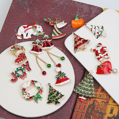 Halloween Snowman Christmas Tree Corsage | Magic Stories