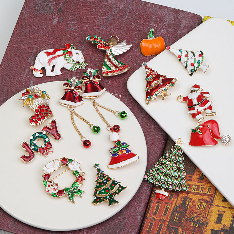 Halloween Snowman Christmas Tree Corsage | Magic Stories