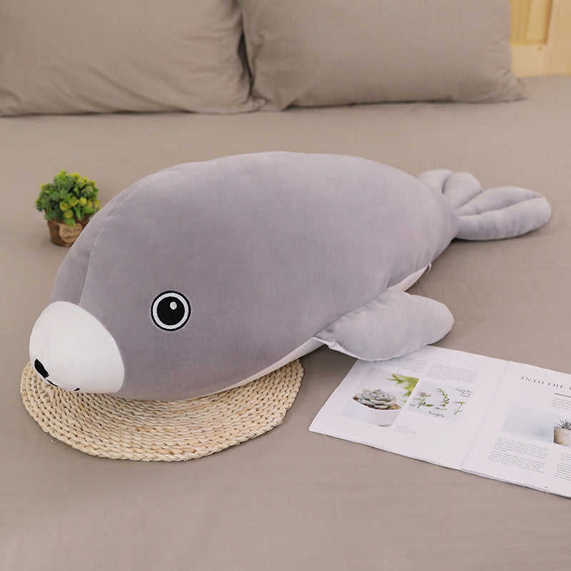 Seal doll plush toy — scale reference