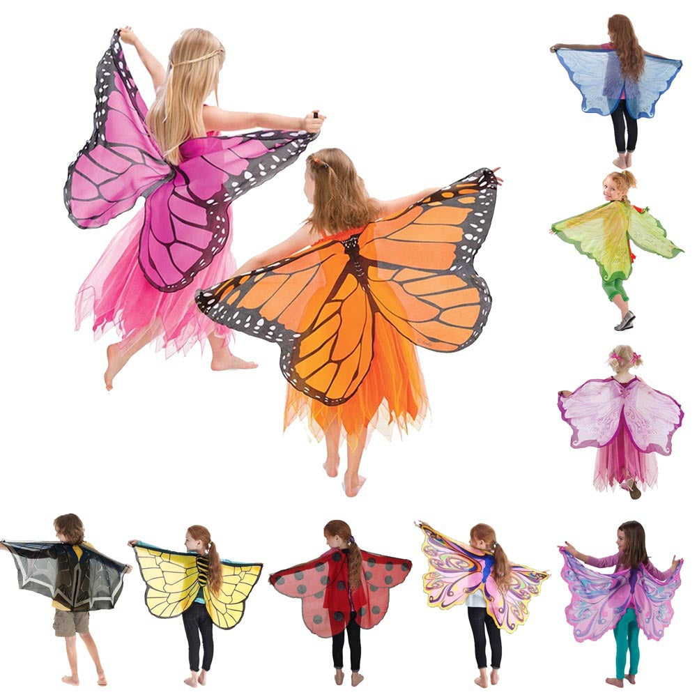 Watercolor Butterfly Shawl Children's | Magic Stories