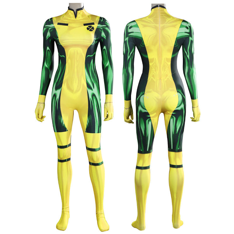 X-Men '97 Rogue Anna Marie Cosplay Costumes — side view