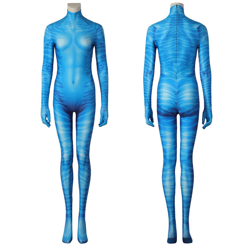 Avatar 2 The Way of Water Neytiri Cosplay Costume — side view