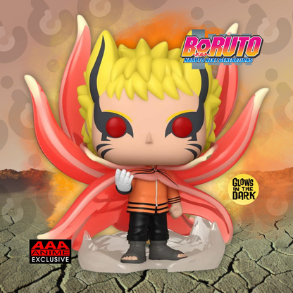 Naruto Baryon Mode Glow-in-the-Dark 6-Inch Funko Pop! - AAA Anime Exclusive